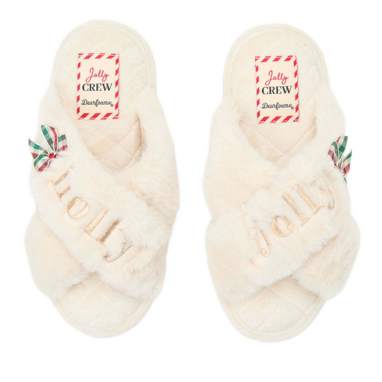 Women's Holiday Fur Slide | Dearfoams