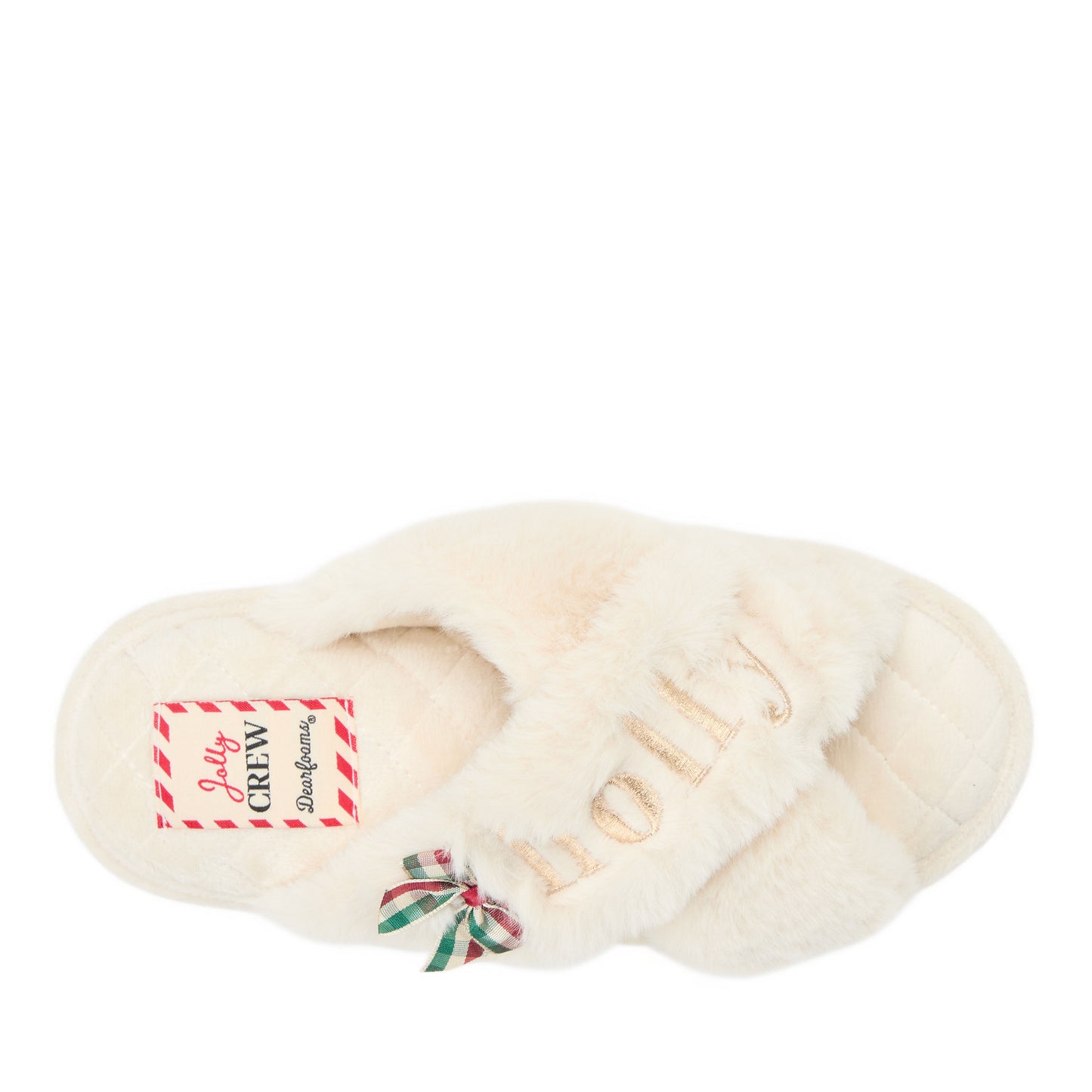 Women's Holiday Fur Slide | Dearfoams