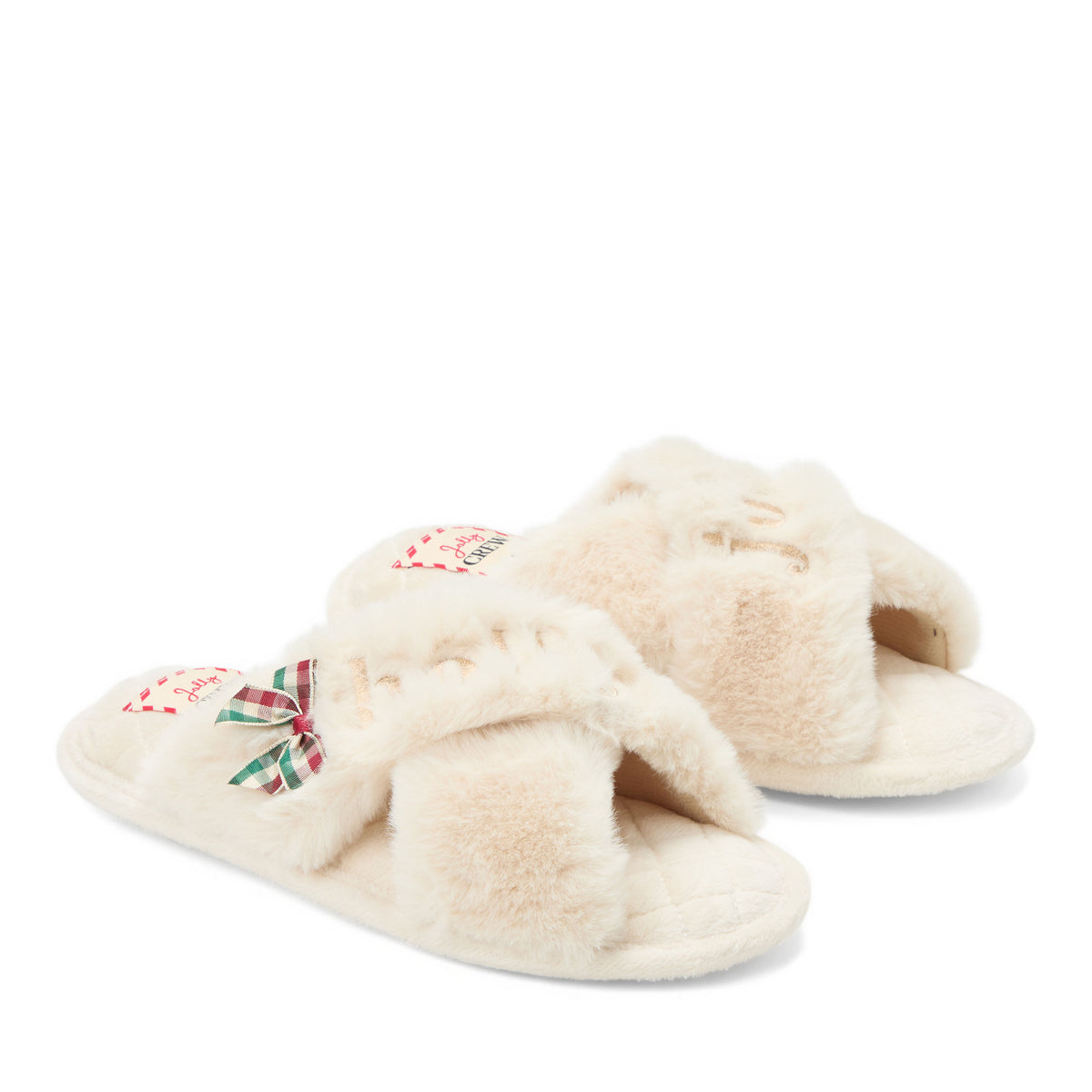 Women's Holiday Fur Slide | Dearfoams