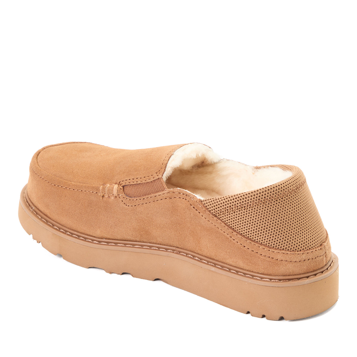 Women's Fireside by Dearfoams Suede Sport Knit Loafer - Water Resistant | Dearfoams