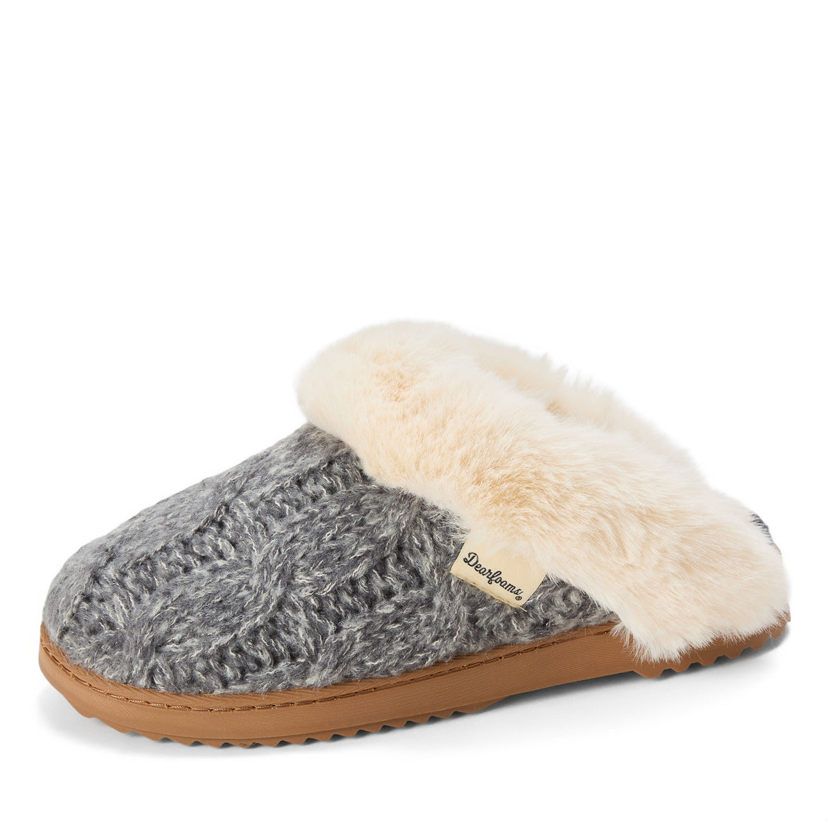 Women's Nicki Cable Knit Scuff | Dearfoams