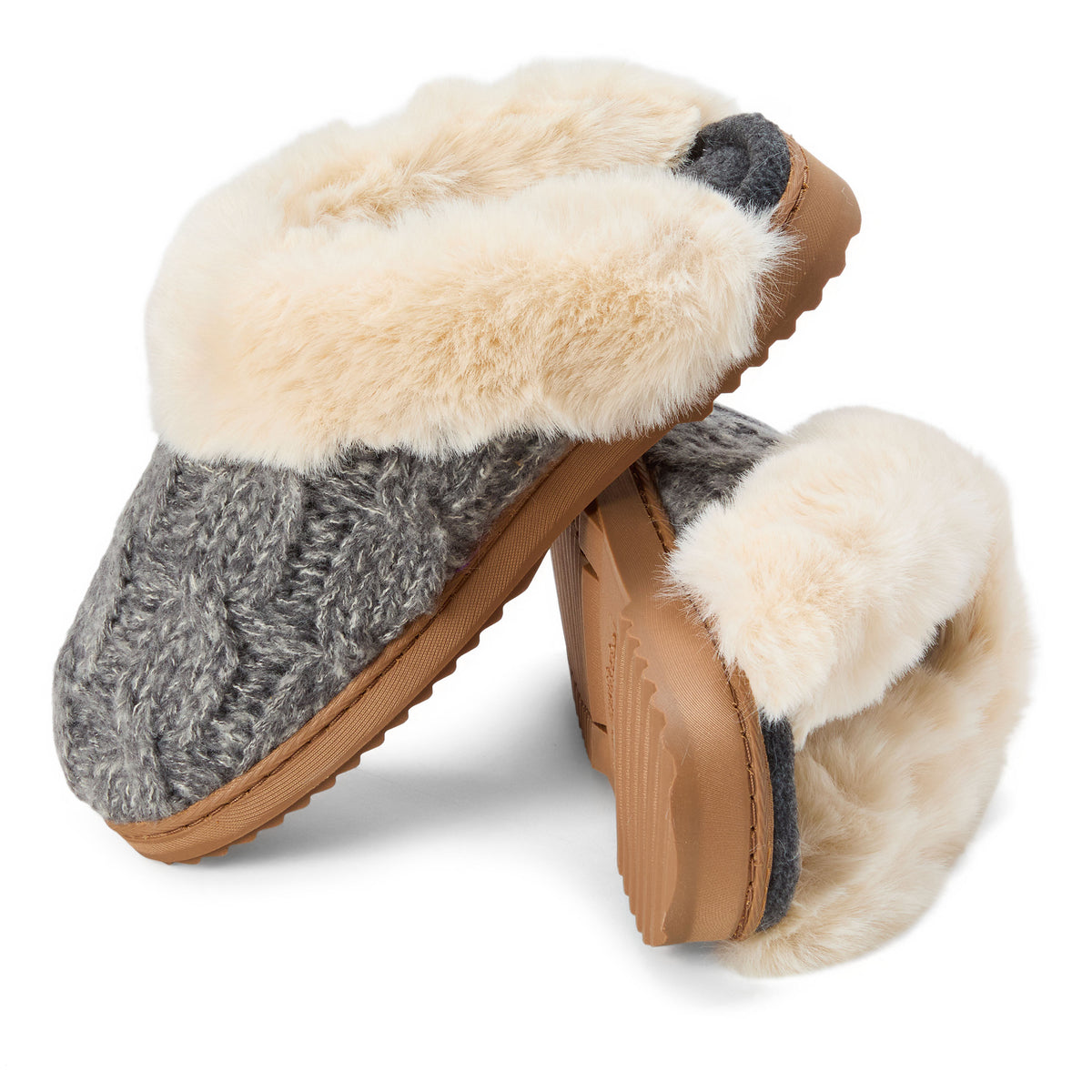 Women's Nicki Cable Knit Scuff | Dearfoams