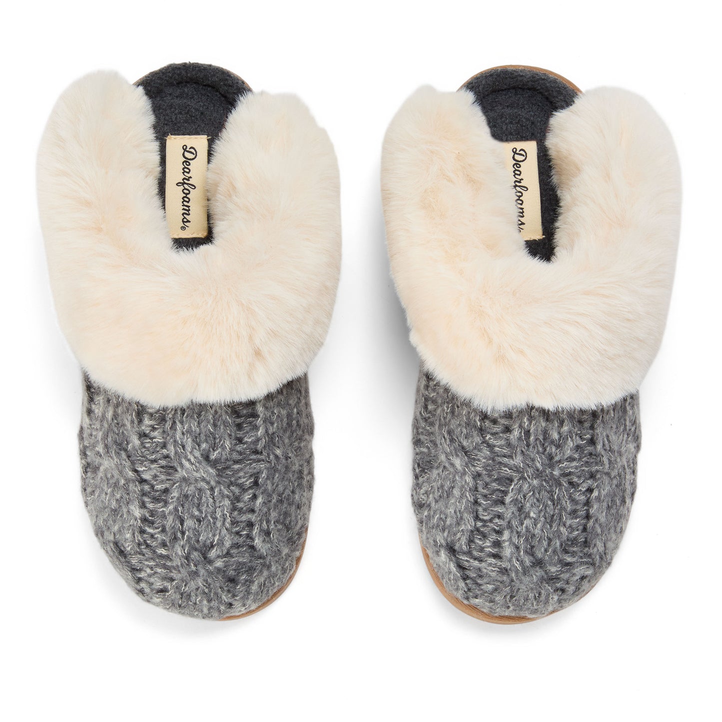 Women's Nicki Cable Knit Scuff | Dearfoams