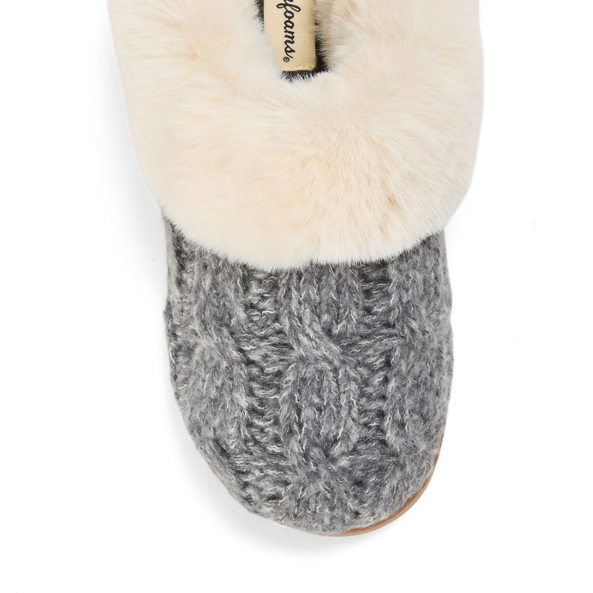 Women's Nicki Cable Knit Scuff | Dearfoams