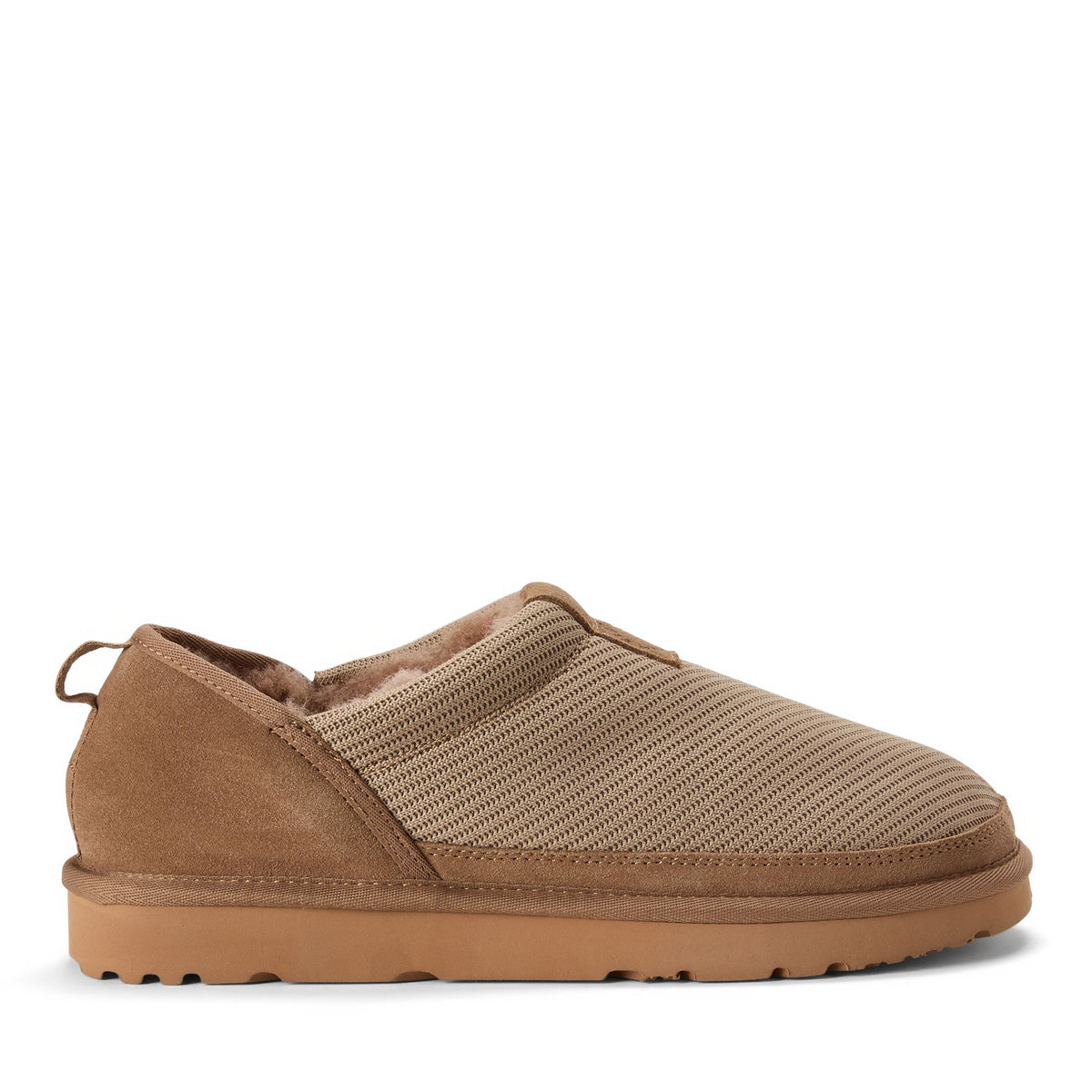 Women's Fireside by Dearfoams Sport Knit And Suede Slip On Shoetie - Water Repellent | Dearfoams
