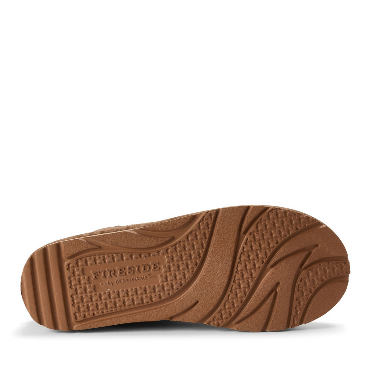 Women's Fireside by Dearfoams Sport Knit And Suede Slip On Shoetie - Water Repellent | Dearfoams