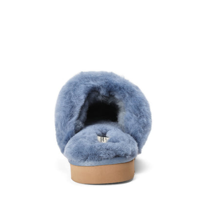 Women's Fireside by Dearfoams Sydney Genuine Shearling Scuff Slipper | Dearfoams