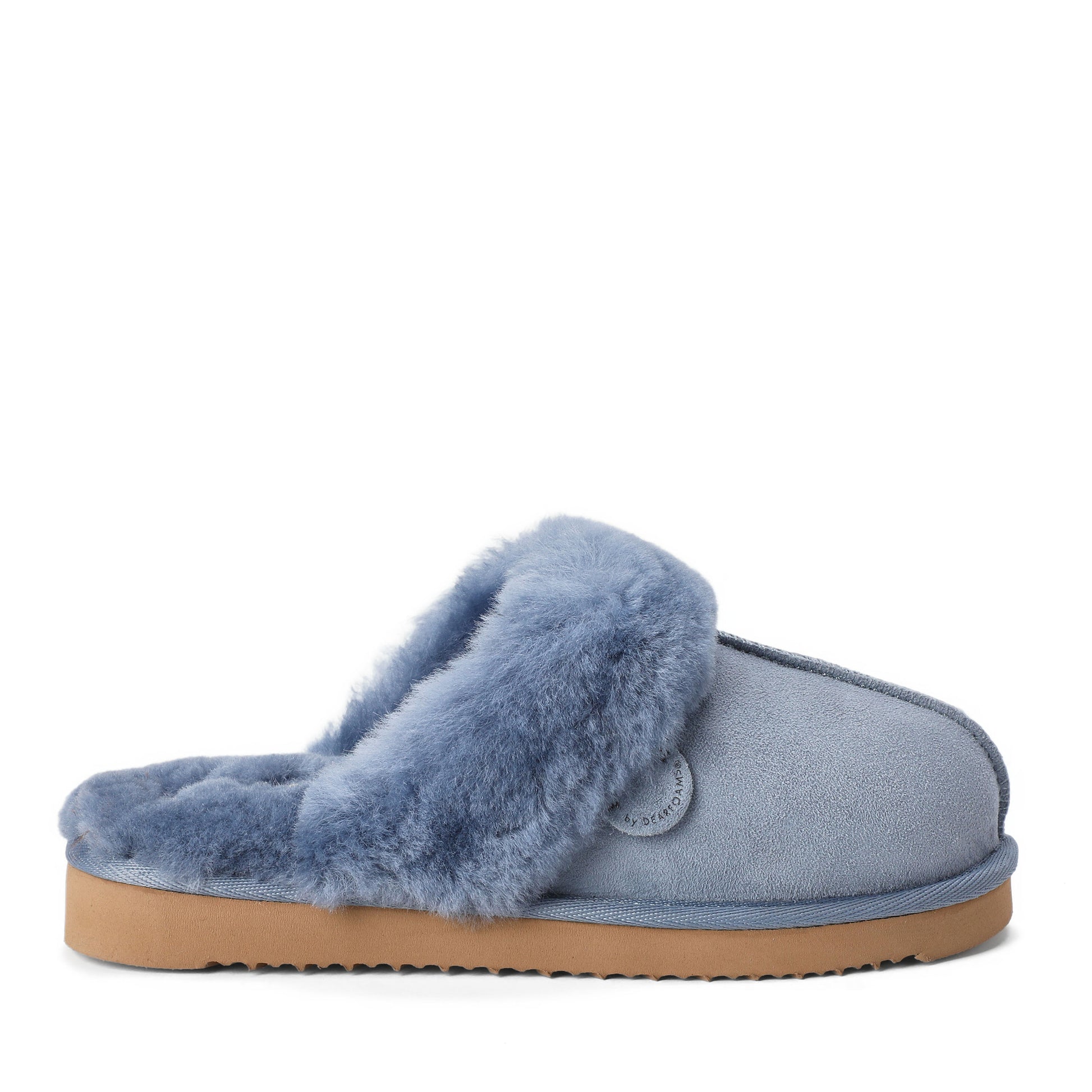 Women's Fireside by Dearfoams Sydney Genuine Shearling Scuff Slipper | Dearfoams