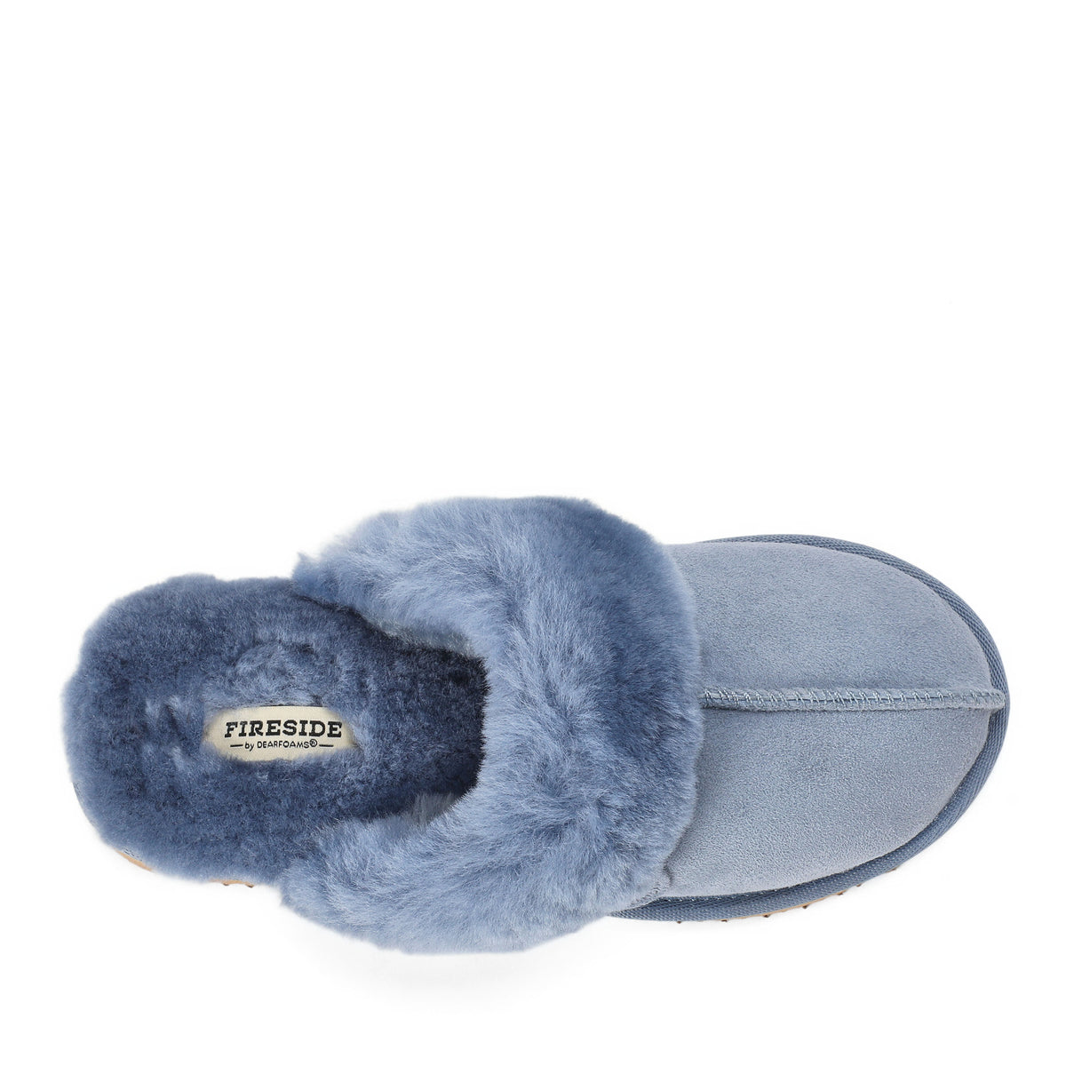 Women's Fireside by Dearfoams Sydney Genuine Shearling Scuff Slipper | Dearfoams