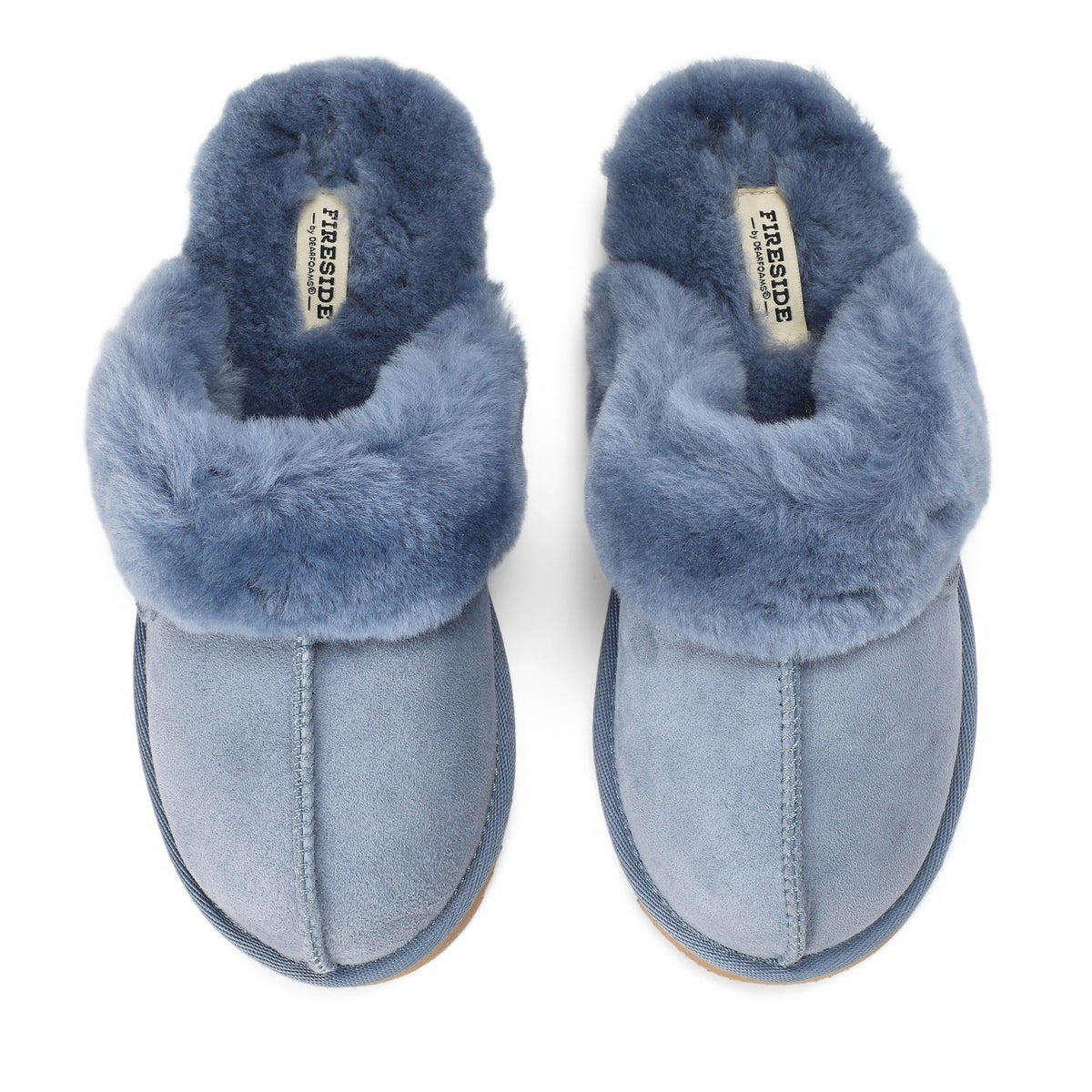Women's Fireside by Dearfoams Sydney Genuine Shearling Scuff Slipper | Dearfoams