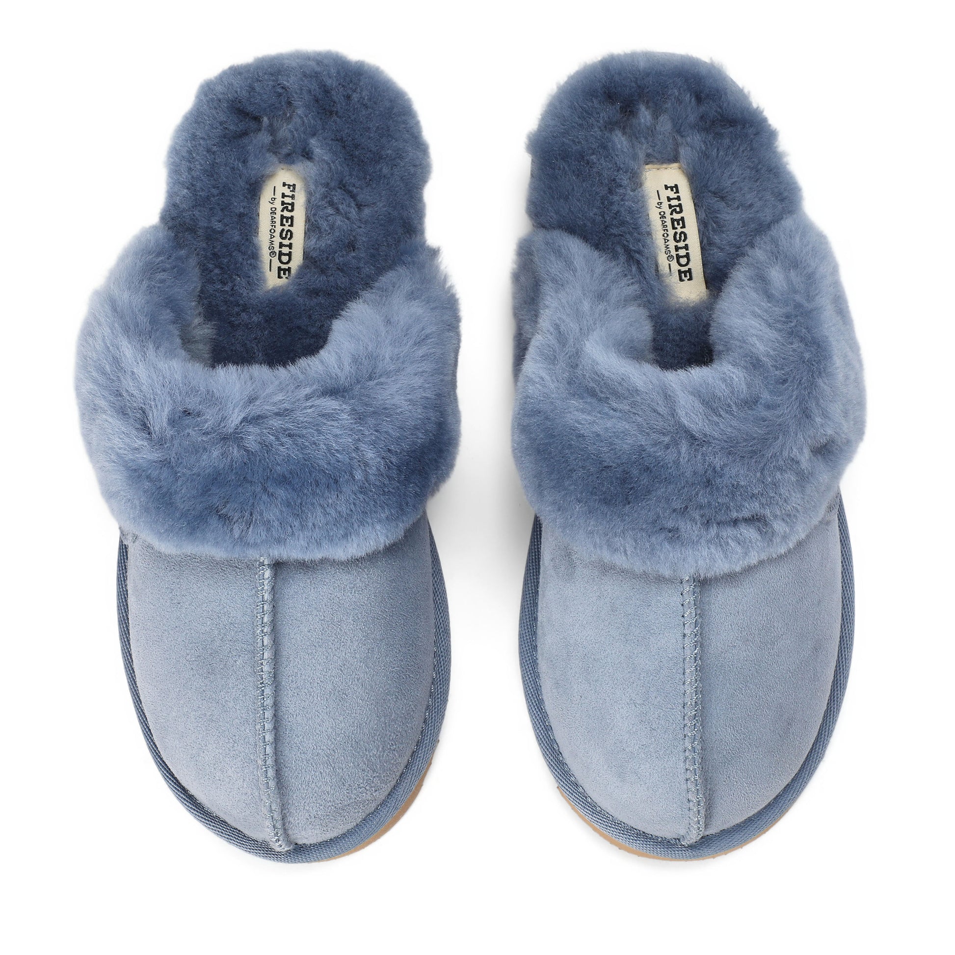 Women's Fireside by Dearfoams Sydney Genuine Shearling Scuff Slipper | Dearfoams