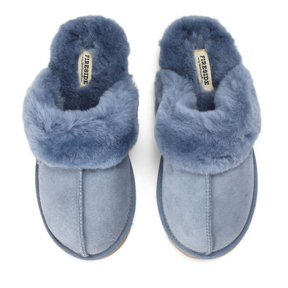 Women's Fireside by Dearfoams Sydney Genuine Shearling Scuff Slipper | Dearfoams