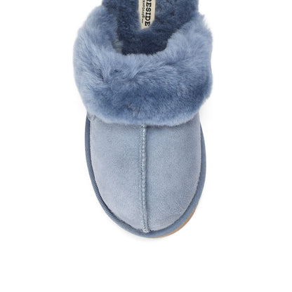 Women's Fireside by Dearfoams Sydney Genuine Shearling Scuff Slipper | Dearfoams