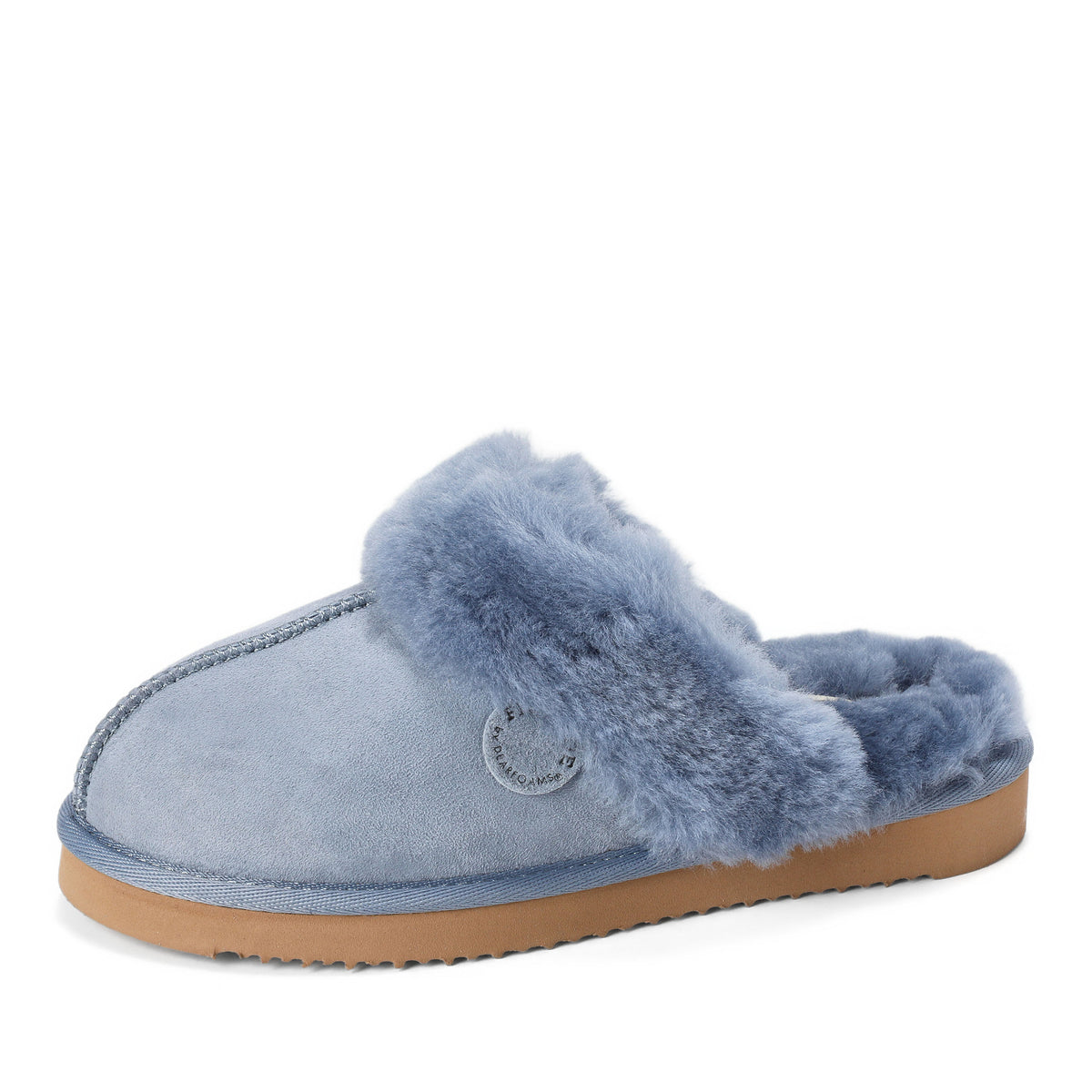Women's Fireside by Dearfoams Sydney Genuine Shearling Scuff Slipper | Dearfoams