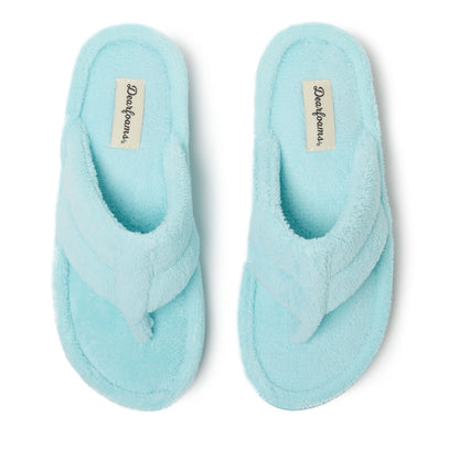 Women's Wrenley Terry Thong | Dearfoams