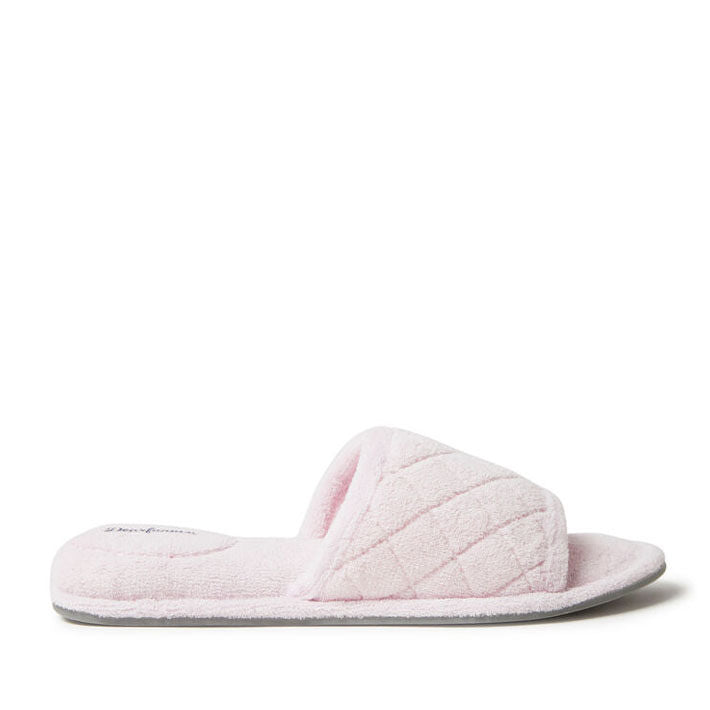 Women's Beatrice Microfiber Terry Slide with Quilted Vamp | Dearfoams