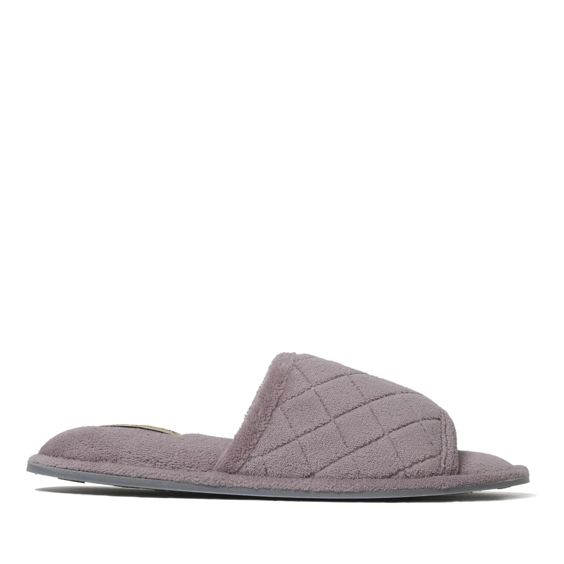 Women's Beatrice Microfiber Terry Slide with Quilted Vamp | Dearfoams