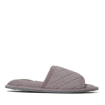Women's Beatrice Microfiber Terry Slide with Quilted Vamp | Dearfoams