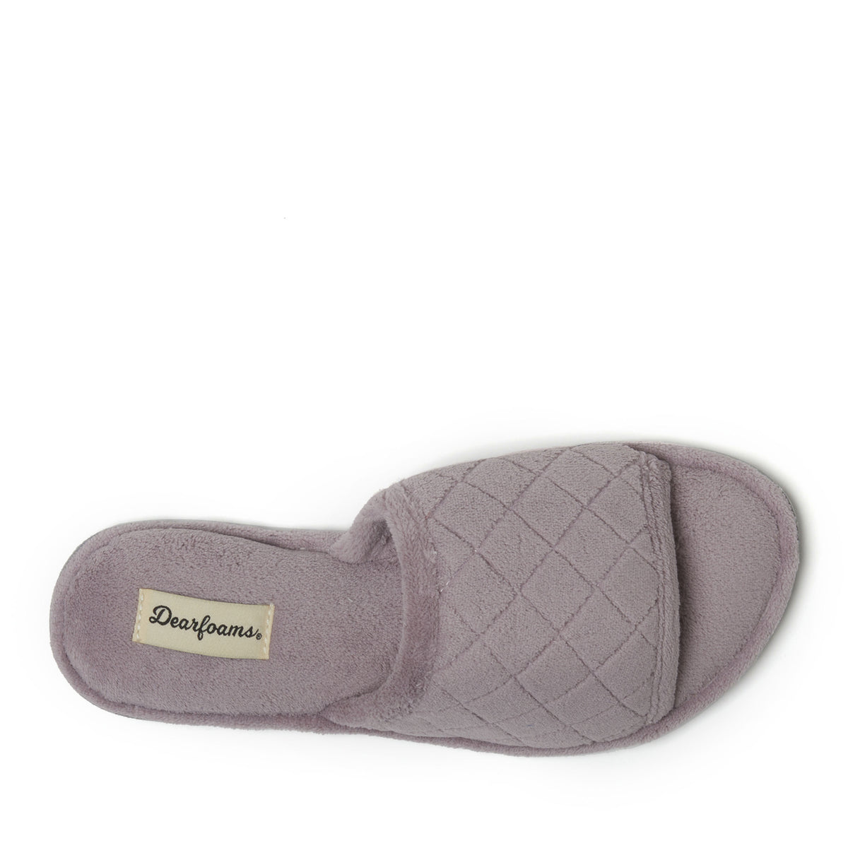 Women's Beatrice Microfiber Terry Slide with Quilted Vamp | Dearfoams