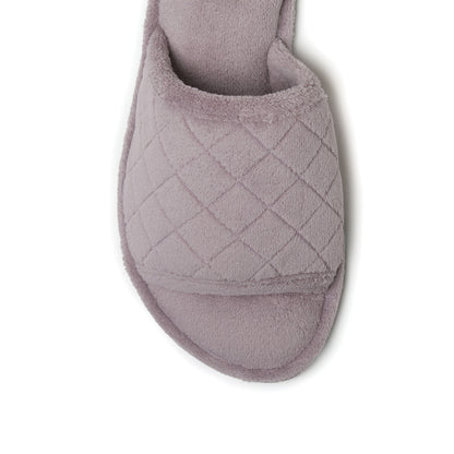 Women's Beatrice Microfiber Terry Slide with Quilted Vamp | Dearfoams