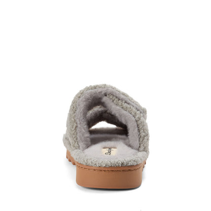 Women's Regina Teddy Double Band Slide | Dearfoams
