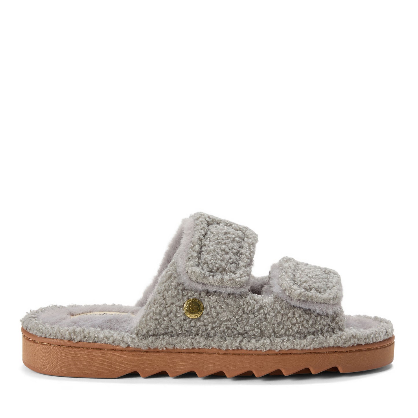 Women's Regina Teddy Double Band Slide | Dearfoams