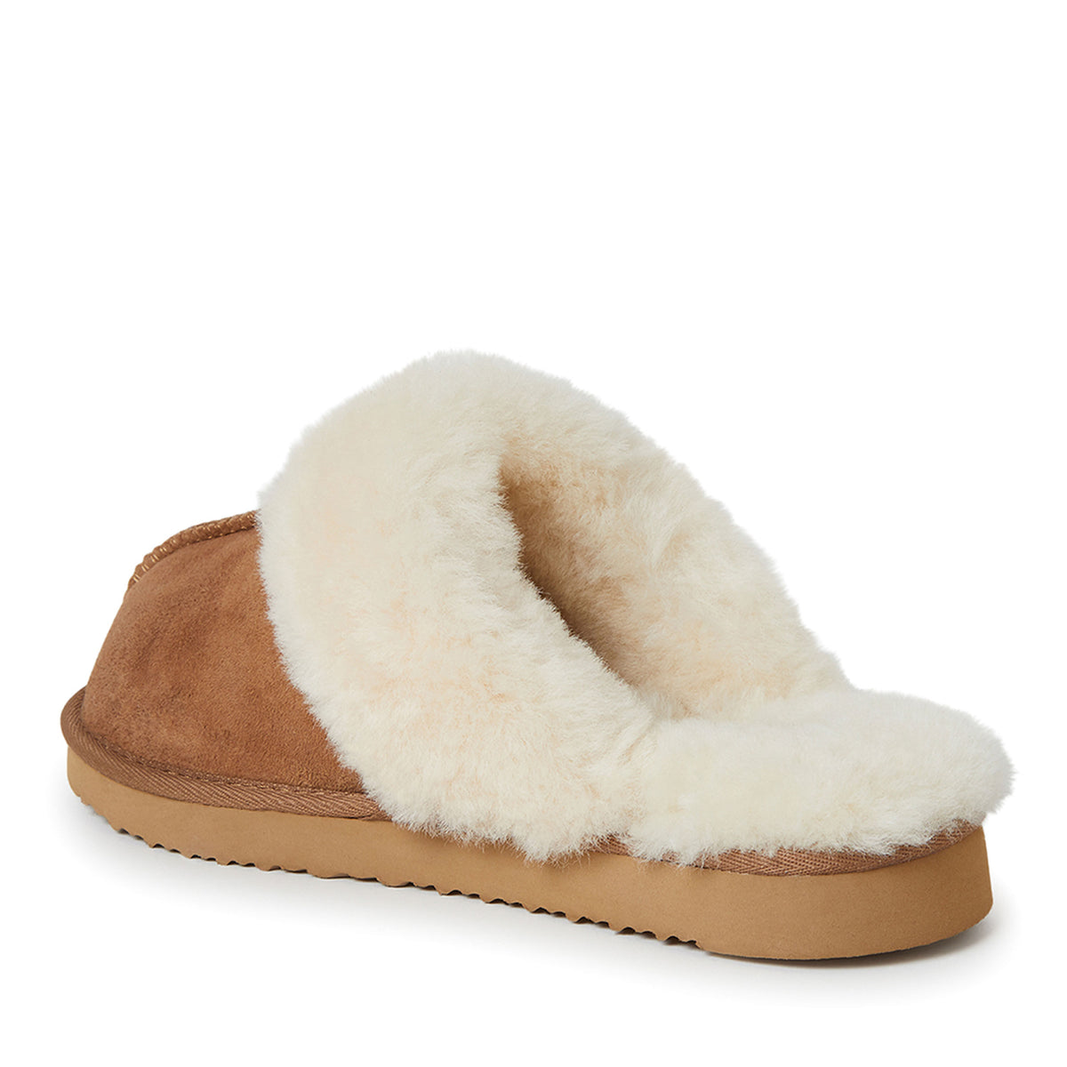 Women's Fireside by Dearfoams Sydney Genuine Shearling Scuff Slipper | Dearfoams