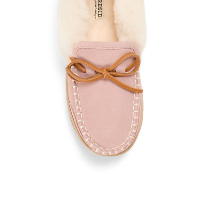 Women's Fireside Moccasins in Dusty Pink | Dearfoams