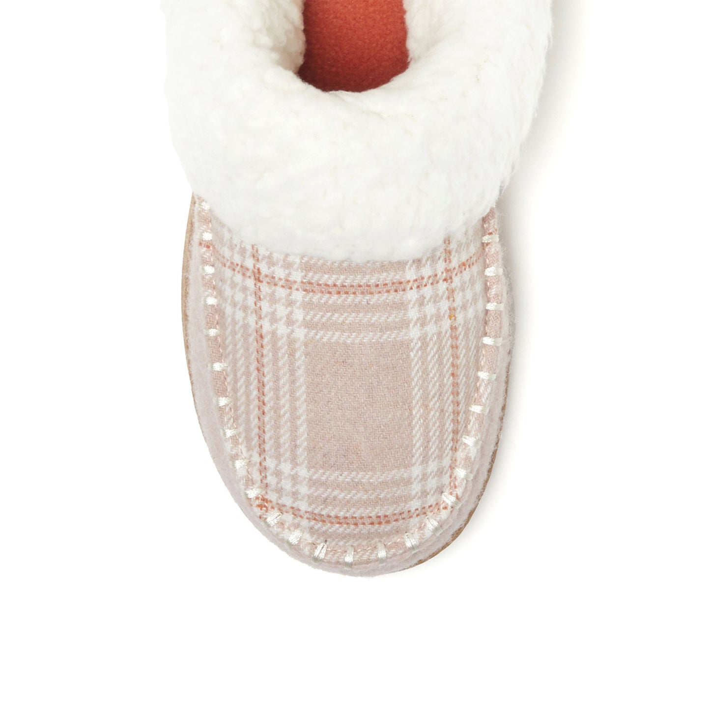 Women's Nyla Felted And Plaid Moc Toe Clog | Dearfoams