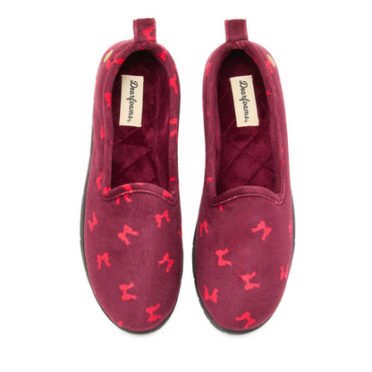 Women's Rachel Velour Closed Back | Dearfoams