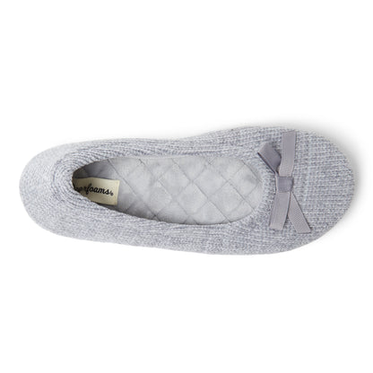 Women's Layla Chenille Ballerina Slipper | Dearfoams