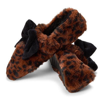 Dearfoams Women's Pennie Maryjane With Bow Slippers | Dearfoams