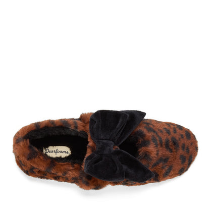 Dearfoams Women's Pennie Maryjane With Bow Slippers | Dearfoams