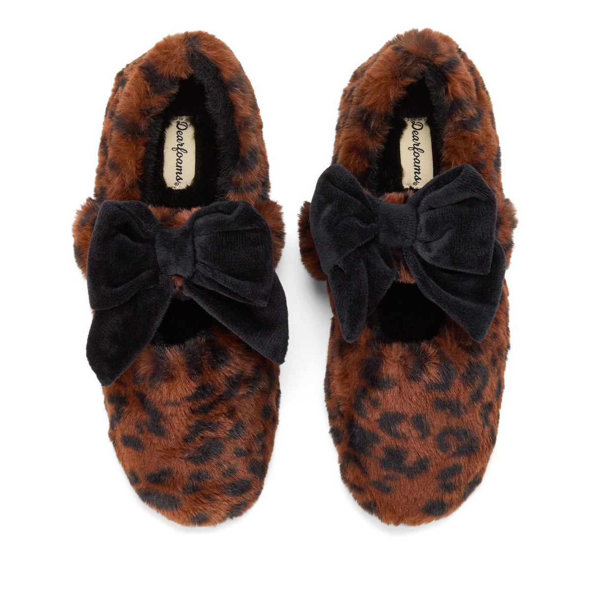 Dearfoams Women's Pennie Maryjane With Bow Slippers | Dearfoams