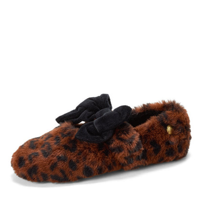 Dearfoams Women's Pennie Maryjane With Bow Slippers | Dearfoams