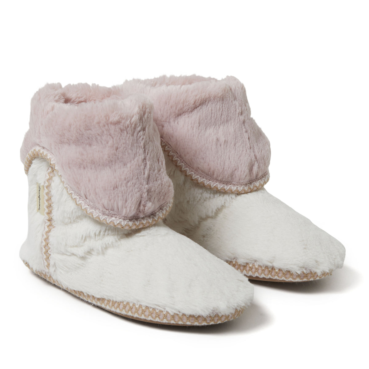Women's Beth Faux Fur Foldown Bootie | Dearfoams