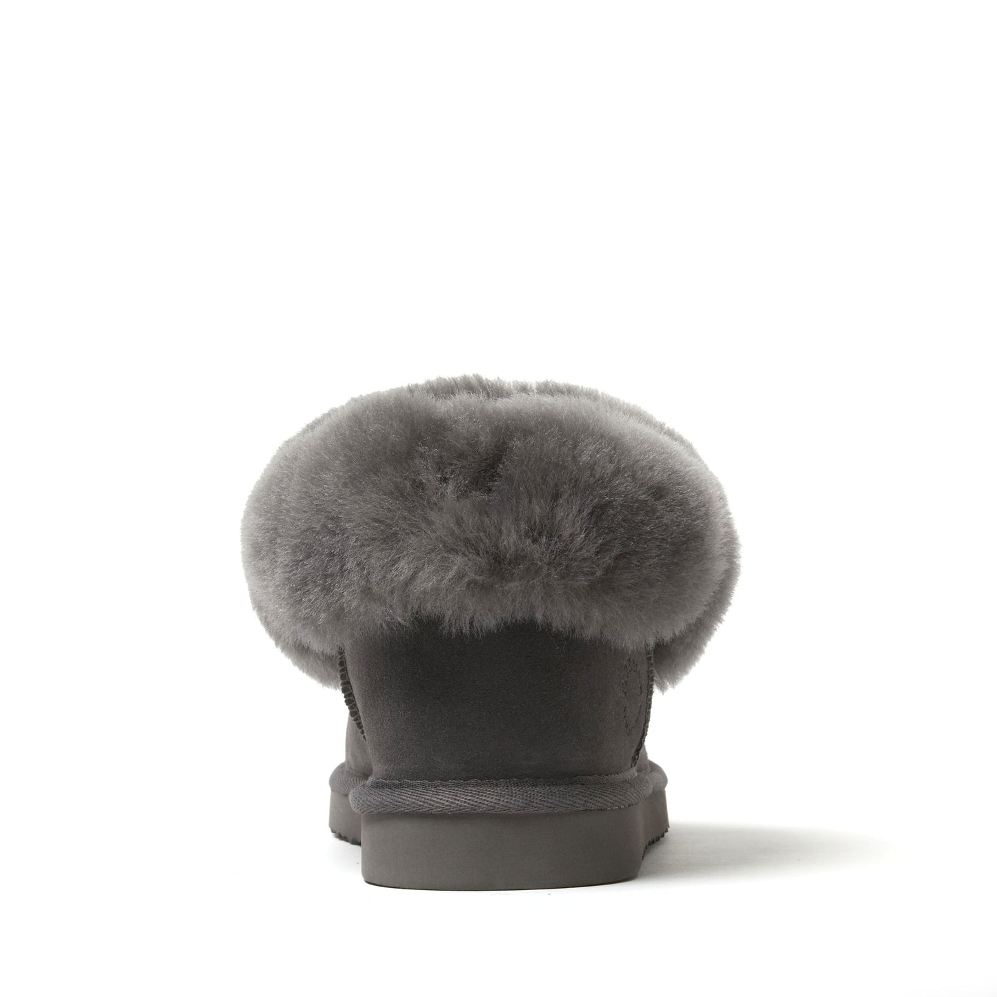 Women's Fireside by Dearfoams Perth Genuine Shearling Foldover Boot Slipper | Dearfoams
