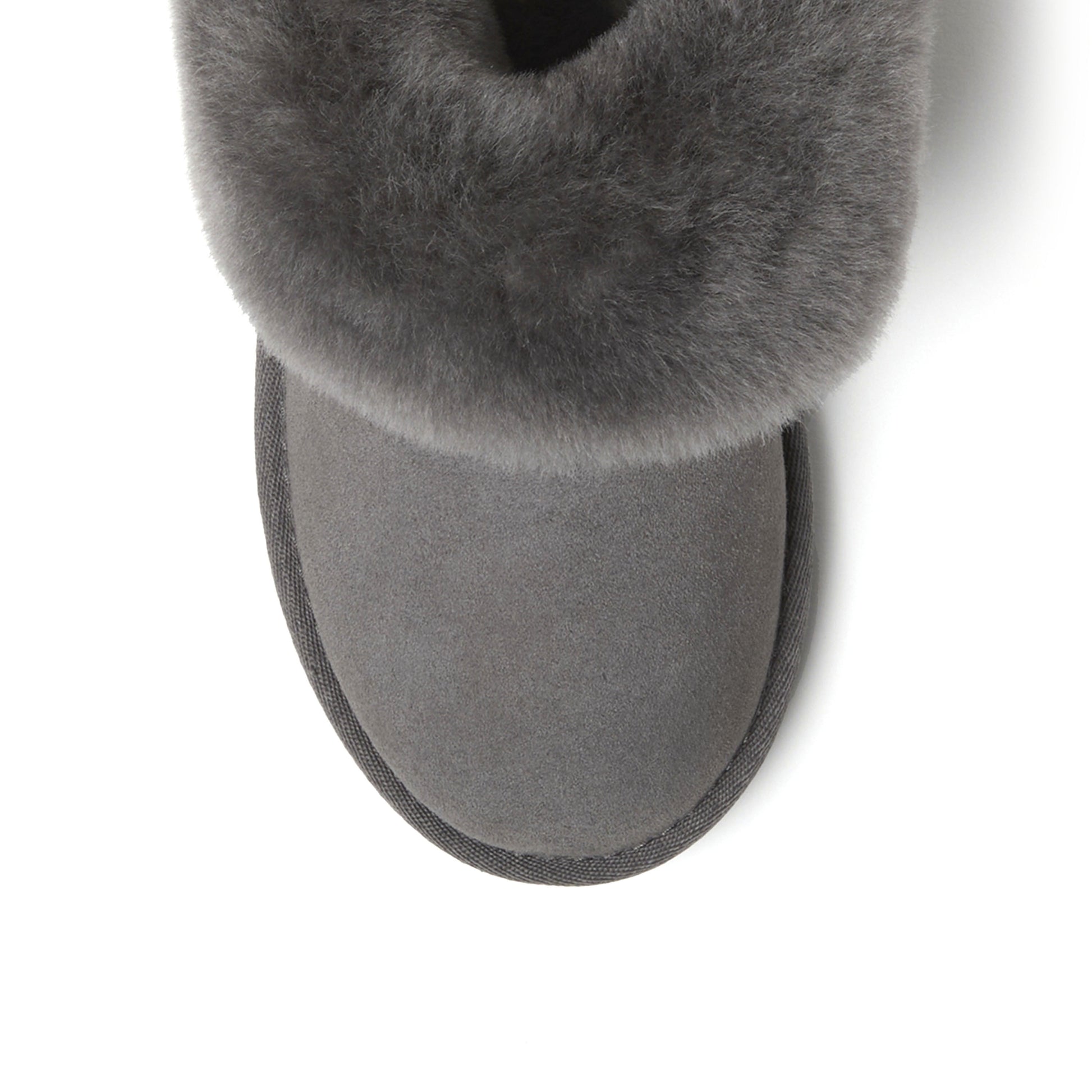 Women's Fireside by Dearfoams Perth Genuine Shearling Foldover Boot Slipper | Dearfoams