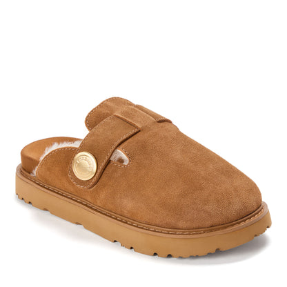 Women's Fireside by Dearfoams Coin Mule - Water Resistant | Dearfoams