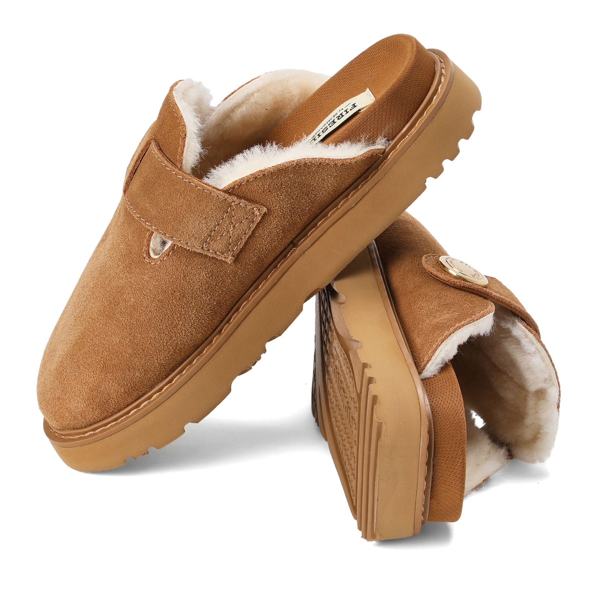 Women's Fireside by Dearfoams Coin Mule - Water Resistant | Dearfoams