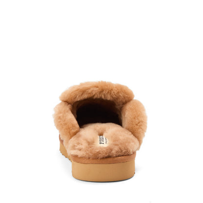 Women's Fireside by Dearfoams Richmond Genuine Shearling Scuff | Dearfoams