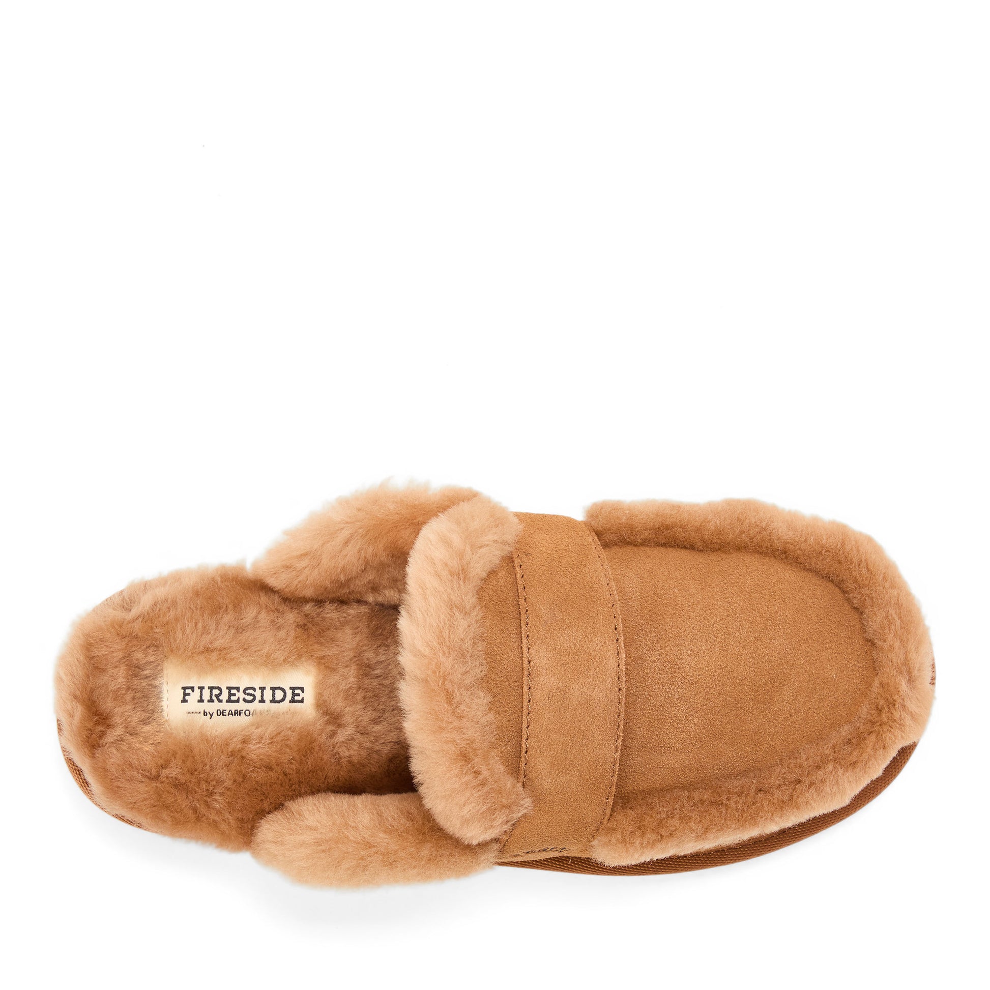 Women's Fireside by Dearfoams Richmond Genuine Shearling Scuff | Dearfoams
