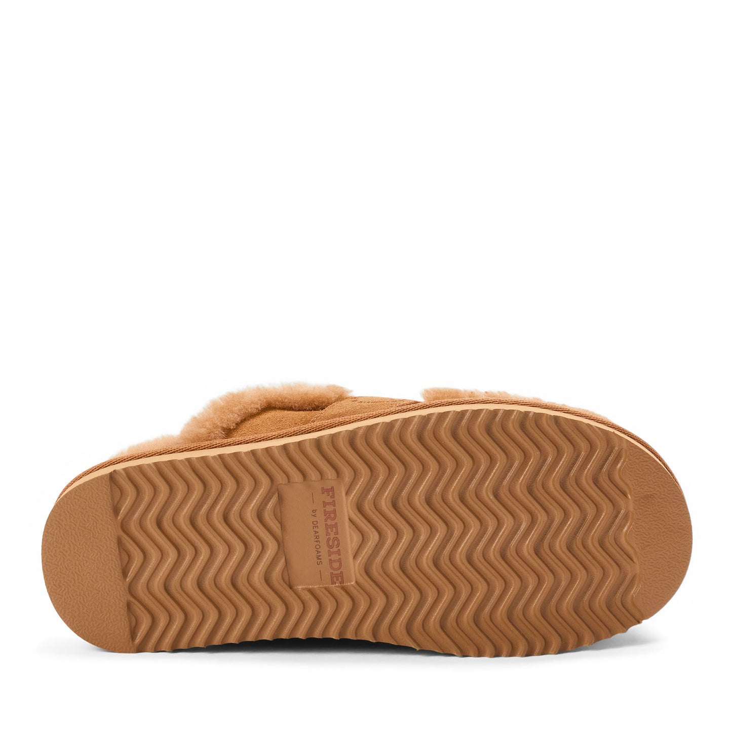 Women's Fireside by Dearfoams Richmond Genuine Shearling Scuff | Dearfoams