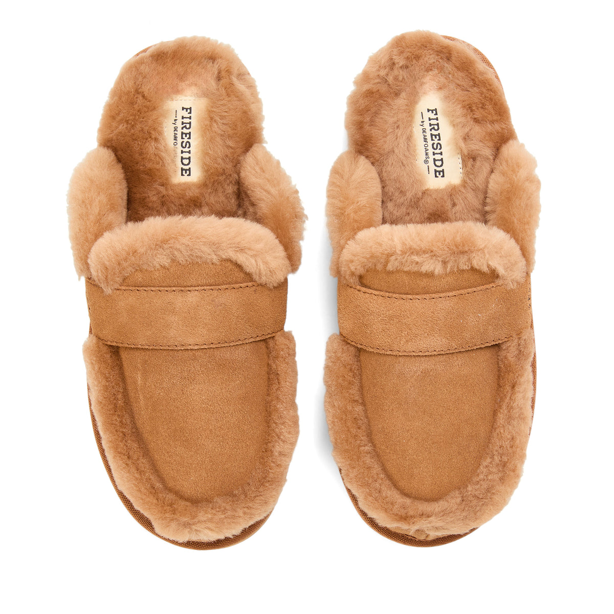Women's Fireside by Dearfoams Richmond Genuine Shearling Scuff | Dearfoams