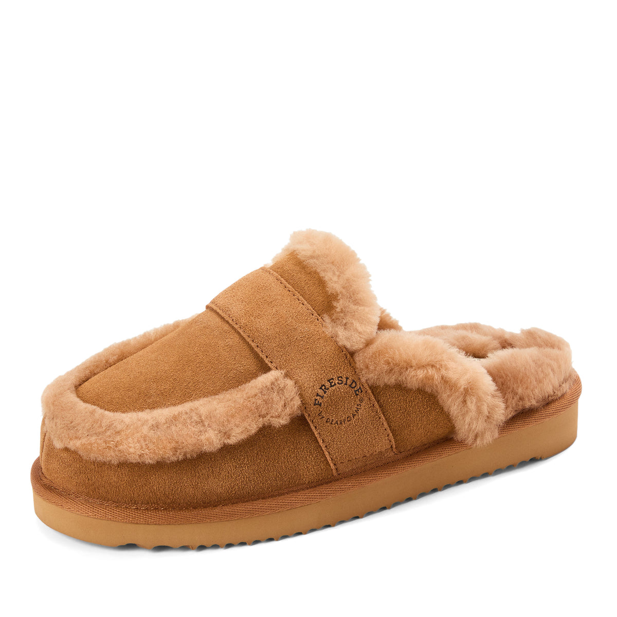 Women's Fireside by Dearfoams Richmond Genuine Shearling Scuff | Dearfoams