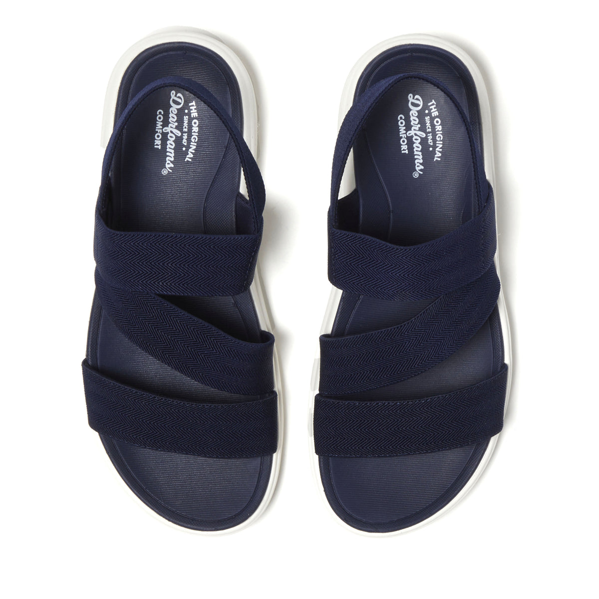 Emilia Gore Sandal | Dearfoams