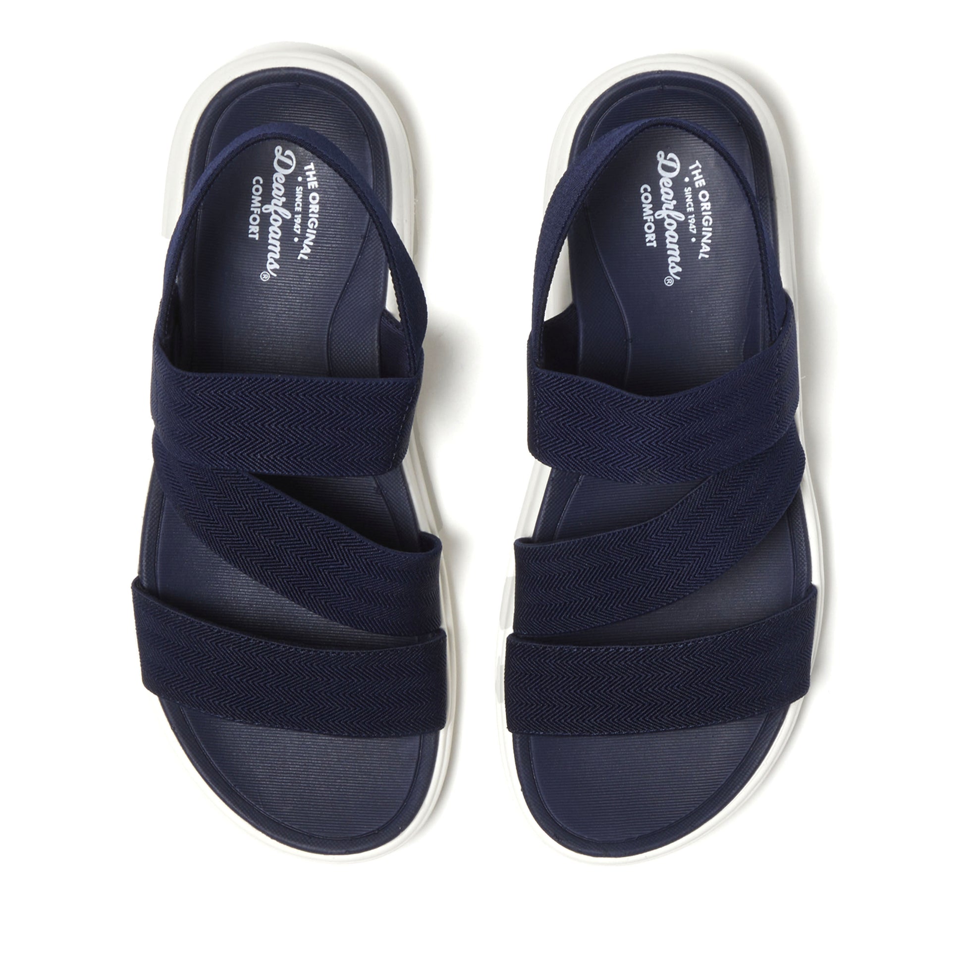 Emilia Gore Sandal | Dearfoams