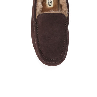 Women's Fireside by Dearfoams Mel Genuine Shearling Moccasin | Dearfoams