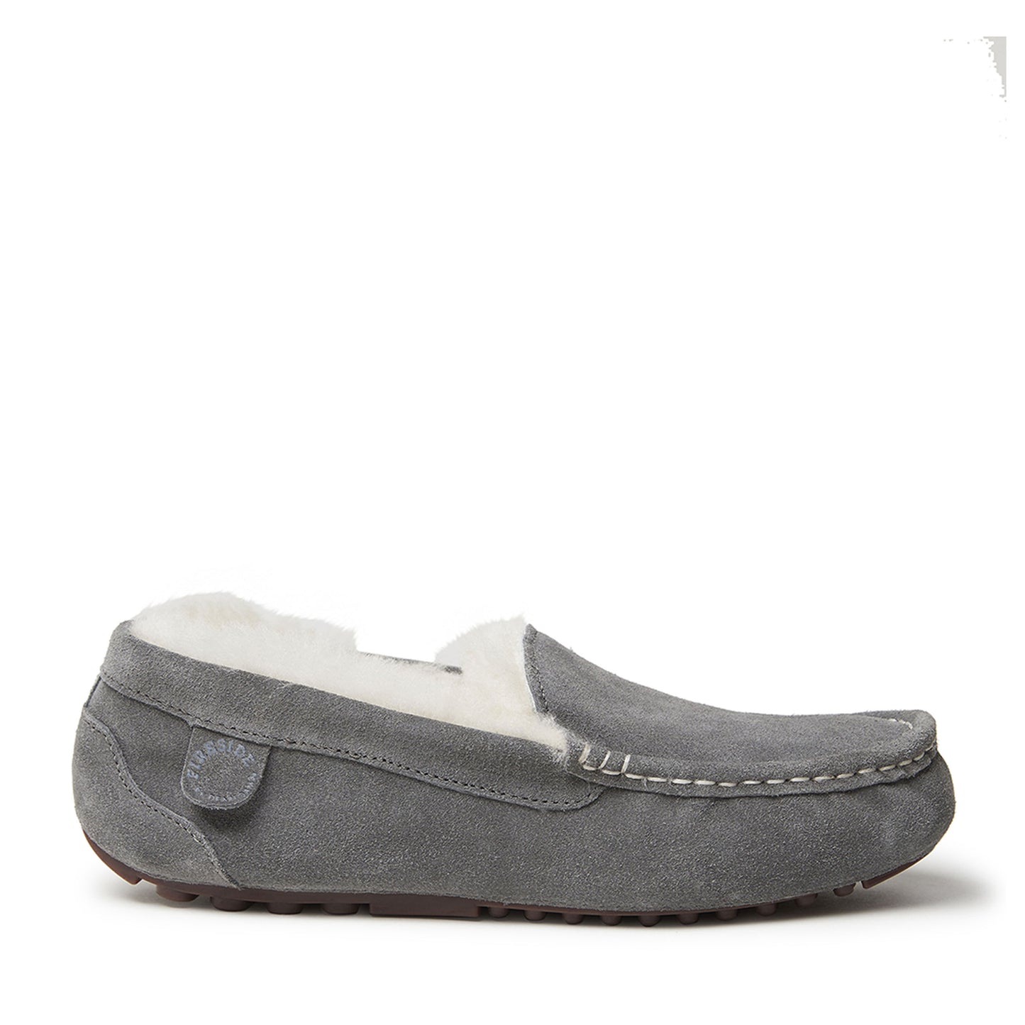 Women's Fireside by Dearfoams Mel Genuine Shearling Moccasin | Dearfoams