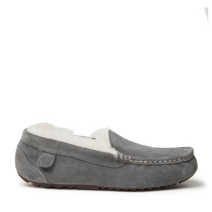 Women's Fireside by Dearfoams Mel Genuine Shearling Moccasin | Dearfoams